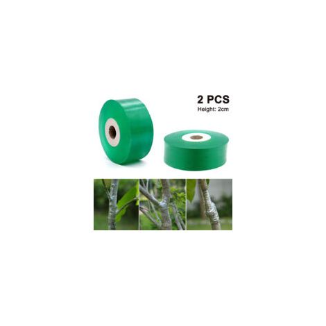 pezzi di nastro per innesto, nastro elastico per innesto da giardino, strisce di riparazione per piante per alberi da frutto in fiore e nastro per gemmazione in polipropilene - Green-Crezuo