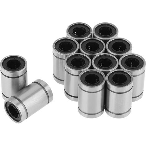 12 roulements à billes linéaires LM8UU 8 x 15 x 24 mm (1/5)