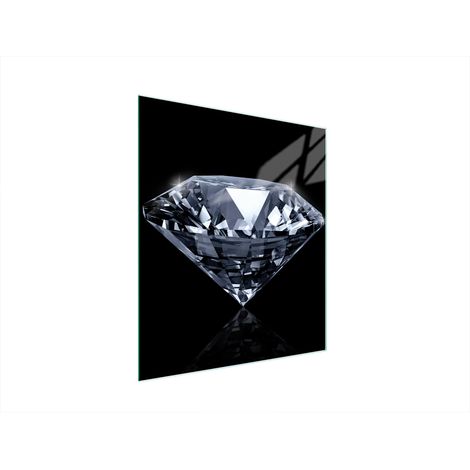Planche à découper en verre 45x52 diamant (1/5)