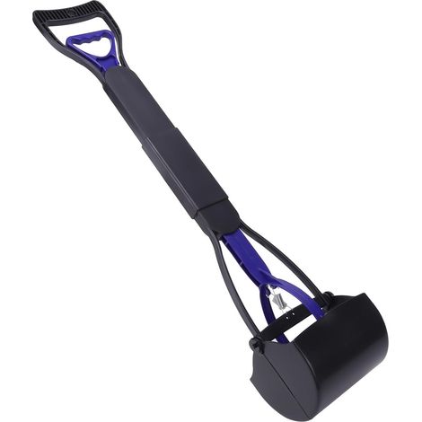 Grande pelle à déjections canines pour les promenades en extérieur, incassable et pliable, ramasse facilement l'herbe et les graviers.-AquaForge