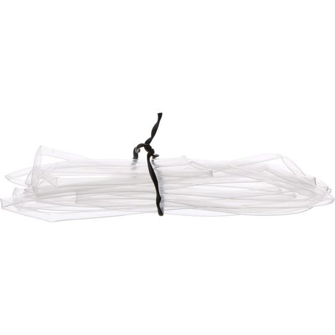 Fil De Câble Transparent Transparent D'enveloppe De Manchon De Tube Thermorétractable 1,5 Mm X 2 M (1/5)