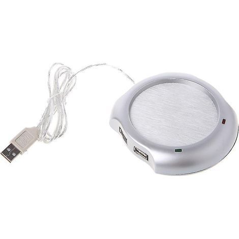 Chauffe-tasse USB pour thé et café avec hub USB 4 ports pour PC et ordinateur portable (1/4)