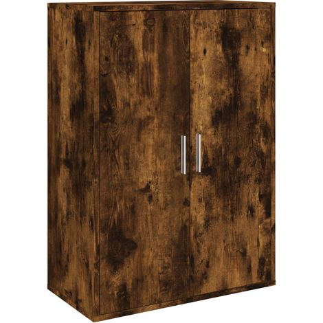 Aparador buffet cómoda armario unidad de almacenamiento organizador cocina salón salón 60 x 31 x 84 cm madera contrachapada marrón 020030971