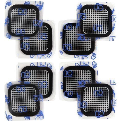Électrostimulateur musculaire électrique EMS, électrodes de rechange en gel pour abdominaux, ceinture de tonification abdominale, accessoires, masseur06374-AquaForge
