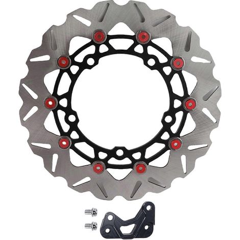 Disque de frein avant moto 300mm acier inoxydable CNC, stabilité de freinage renforcée, remplacement compatible Xmax250 Xmax300 2017-2024 (1/5)