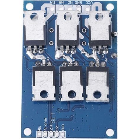Contrôleur de moteur 12V-36V 500W sans balais pour moteur CC, carte de commande équilibrée pour voiture (1/5)