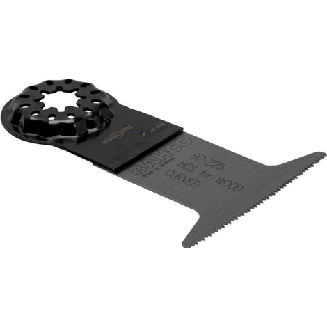 Bahco Gekrümmtes Sägeblatt für Multifunktionswerkzeuge zum Schneiden von Holz - 65 mm - 25-tlg. (1/3)