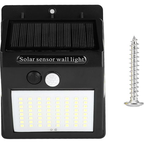 Lampe Solaire Exterieur 100 Led Detecteur Mouvement Etanche Pour Jardin Cloture - 1 Piece (1/5)