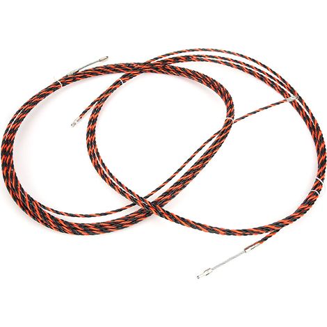 Enfile-câbles électriques pour électricien, avec 2 attaches de câble, 15 m (1/5)