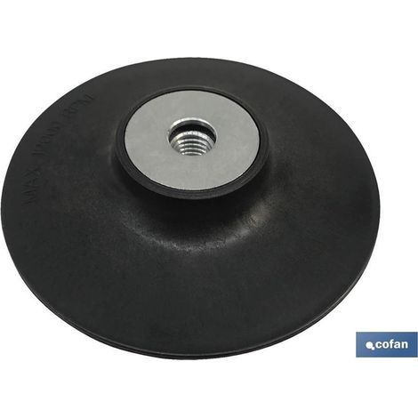 Piastra per Dischi Fibrati e Semiflessibili 180 x M14