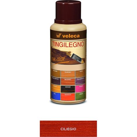 TIVAL COLOR TINGILEGNO 250ml VELECA - Colori: CILIEGIO ML.250