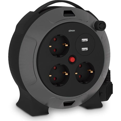 Verlängerungskabel Simon cable reel 3680W 5m