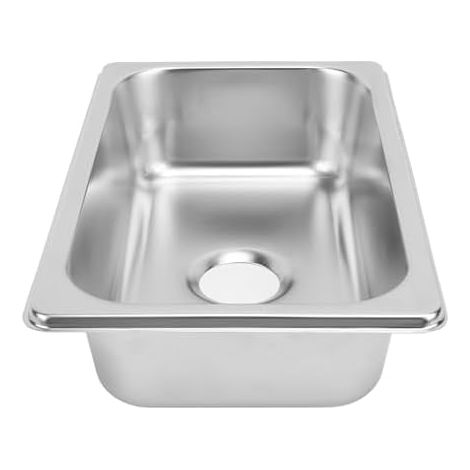 Évier carré camping-car acier inoxydable 304 (1/5)