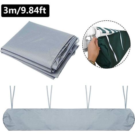 Housse de protection pour auvent 3m – Tissu Oxford imperméable – Résistant aux UV – Protection contre intempéries et poussière (1/5)