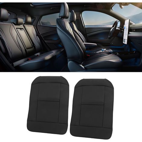 Deux protections de siège/housses de dossier/tapis de protection pour voiture adaptés aux modèles en cuir d'origine Ford Mustang Mach-E 2021-2023 (référence : MA-GL15) (1/5)