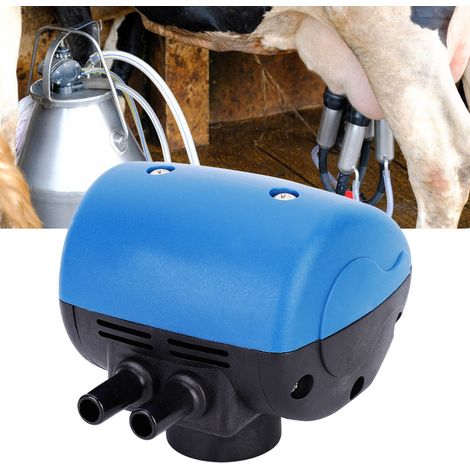 Machine à traire pneumatique avec pulsateur pour vaches et moutons - 2 sorties, accessoire en plastique pour équipement de traite. (1/5)