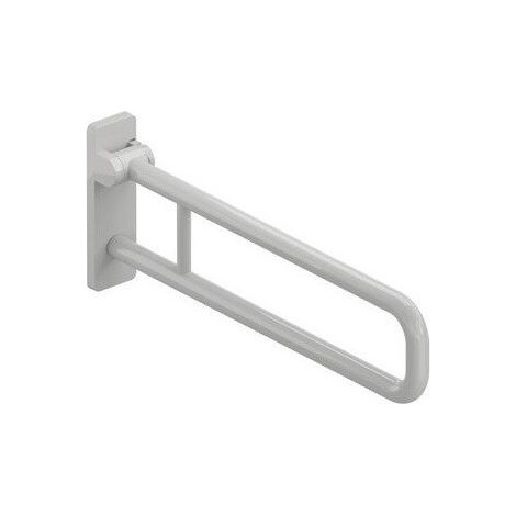 Barra de apoyo para WC SERIE 801 d : 33mm. Alu 600mm blanco