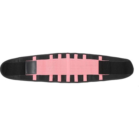 Bretelle de soutien lombaire élastique ajustable et respirante pour fitness et sports, protection de la taille, taille XXL (1/5)