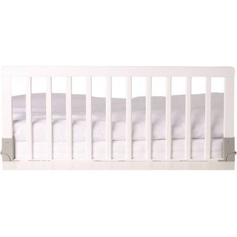Baby Dan - Barandilla de madera para cama, blanca (1/5)