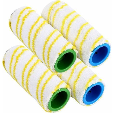 Roues de défilement de rechange pour Kärcher FC7 FC5 FC3D FC3 (4 pièces jaunes) (1/3)