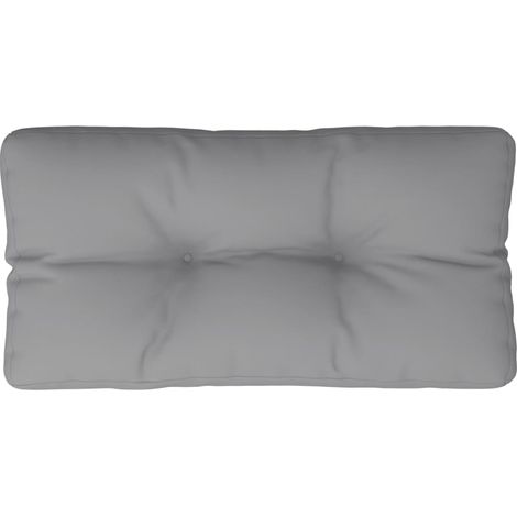 Maison Exclusive - Cojín para sofá de palets tela gris 80x40x12 c