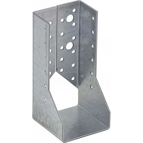 Sabot de charpente galvanisé à ailes intérieures - Larg. 70 x Ht. 155 mm