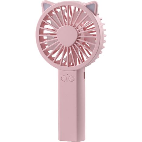 Ventilateur portatif rechargeable avec lampe torche, pour dortoir bureau voyage extérieur (1/5)