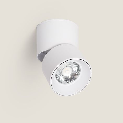 Applique LED 7W Alluminio Circolare Bianco New Onuba 4000K Bianco Naturale (1/5)