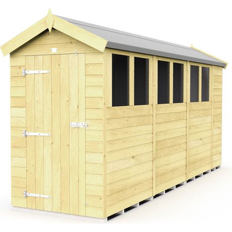 4 x 15 Apex Shed