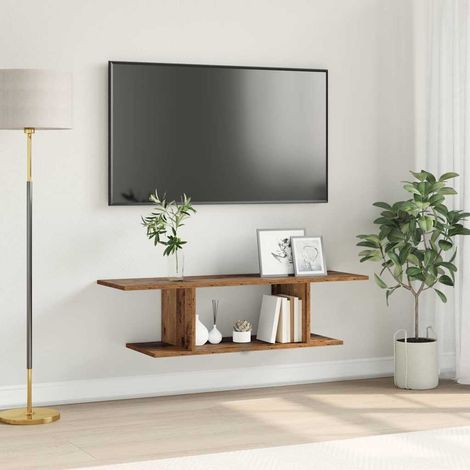 Gabinete de TV Marrón 103 x 30 x 26.5 cm Madera contrachapada