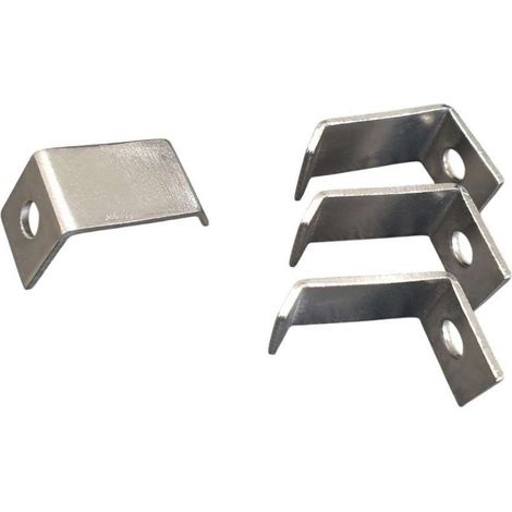 Hayward – Lot de 4 pinces optiques pour projecteur de piscine – Compatibles Cofies 300W – Inox – Modèle PRX9120