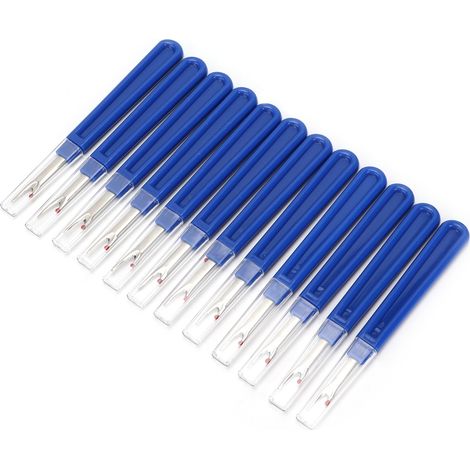 12 Outils de Décousage en Acier Inoxydable avec Poignée Ergonomique pour Couture et Broderie (1/5)