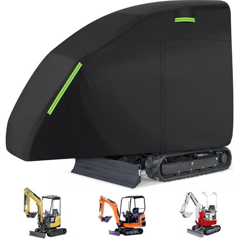 Housse pour mini-pelle Bobcat E20/Kubota KX015-4/John Deere 17 P (1/5)