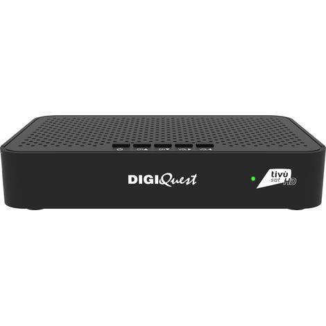 Digiquest Classic Q10 Decoder satellitare HD tivùsat Mediaplayer 12V Smartcard (1/5)