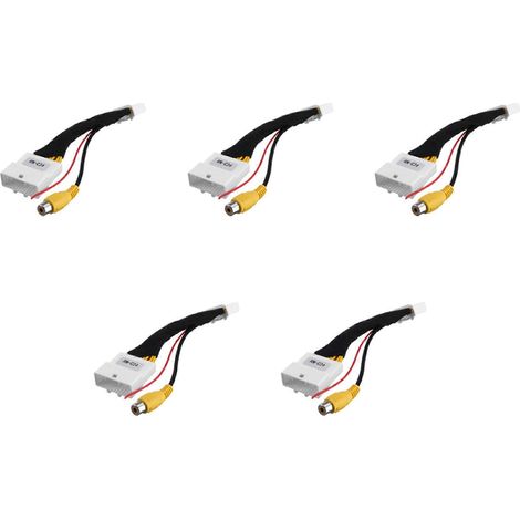 5x 24-poliger Videoeingangsschalter für Rückfahrkamera (RCA-Adapterkabel) für Renault Stepway, Vivaro, Dacia Sandero, Clio 4 (1/5)