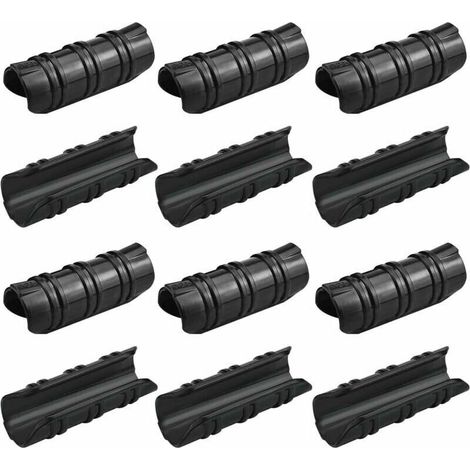 100 Pcs Serre Clips 25mm Clips Serre de Jardin Résistance aux Températures Elevées Fixation Bache Serre Durable Facile à Ut (1/4)