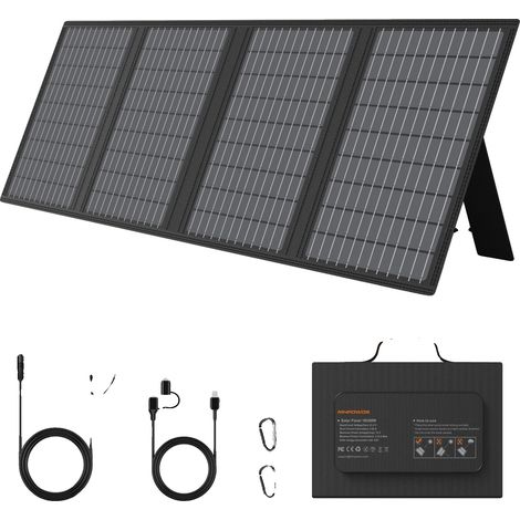 Panel solar de alta eficiencia y diseño portátil, 60 W (1/2)