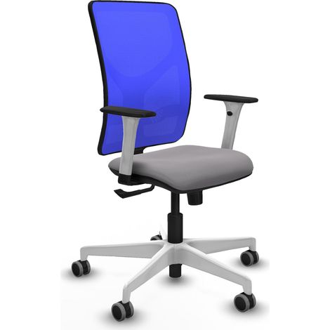 Chaise de bureau piqueras y crespo Motilla blanc support lombaire ajustable (1/2)