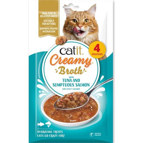 Catit Creamy Broth Atún