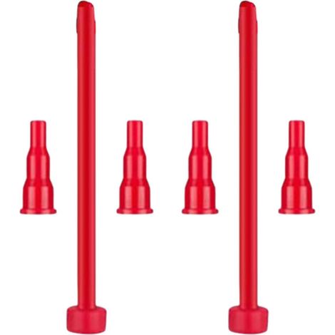 Satz Gasadapter für Gasflaschen mit Stabilem Abs Kunststoff