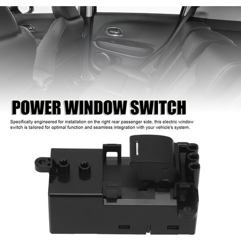 Interrupteur Électrique de Fenêtre Arrière Droit Passager 35760 T4N H01 pour HR-V 2015-2020 (1/5)