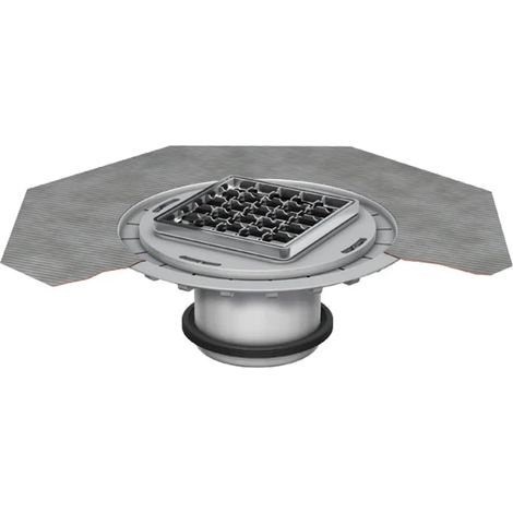ACO Aufsatzstück AV-Selecta 150x150/L15 Kst./ rutschh./Rost V2a/ lose eingelegt, 5141.97.22