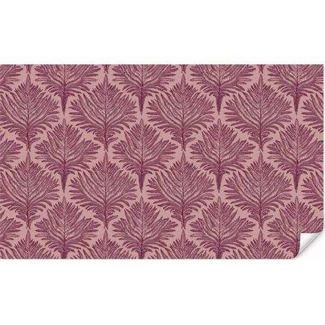 Carta da Parati Felce - Motivo - Viola 500x300 cm (1/5)