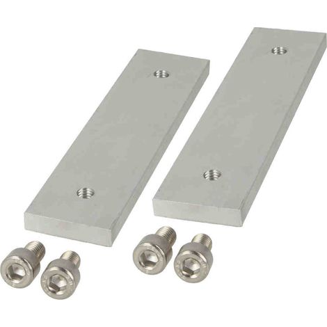 Raccords de profilé pour encoche 2 pcs pour tous les profilés de montage