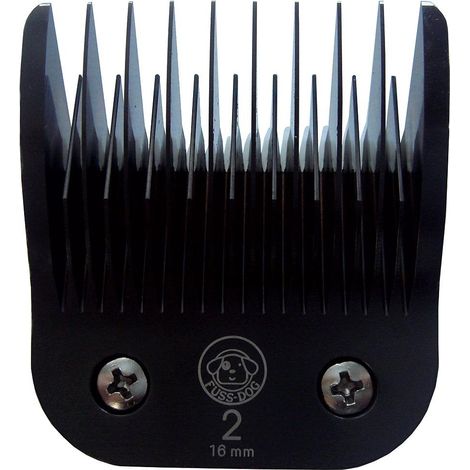 Tête en céramique et titane mesurant 2 16 mm de longueur de coupe pour tondeuse Fuss-dogs