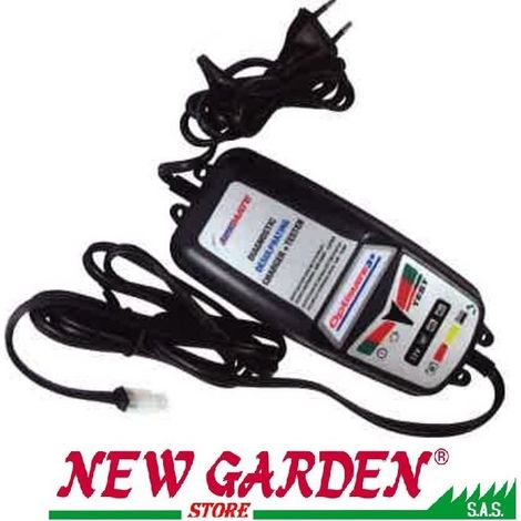 Caricabatterie 12 Volt 900 mA tester attrezzatura officina giardinaggio 310030
