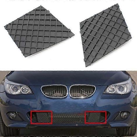 Grille inférieure de pare-chocs avant pour BMW E60 E61 Pack M (2004-2009) - Accessoires (1/5)