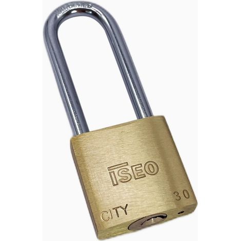 Lucchetto City Basic Mm 30 Arco Lungo 467 ISEO