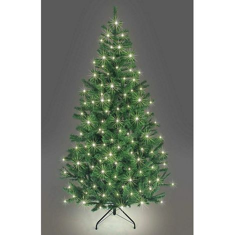 [GEBRAUCHT] B-Ware Shatchi Weihnachtsbaum Kunstbaum Christbaum Warm White Le Ds 1,2 M 4 Ft Grün