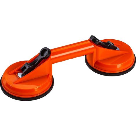 ventouse Aspirateur En Verre Deux Pattes En Plastique Aspirateur De Carrelage, Aspiration Horizontale 100kg. (1/5)